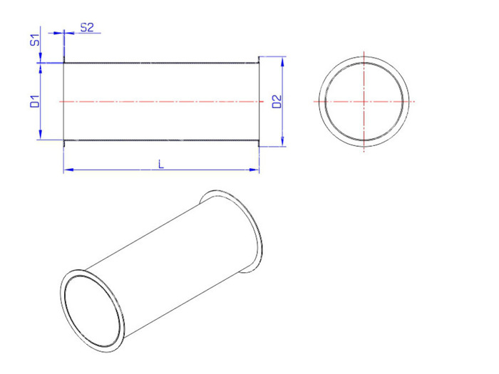 Круглые воздуховоды пластиковые - вентиляционные трубы круглого сечения Polex Vent
